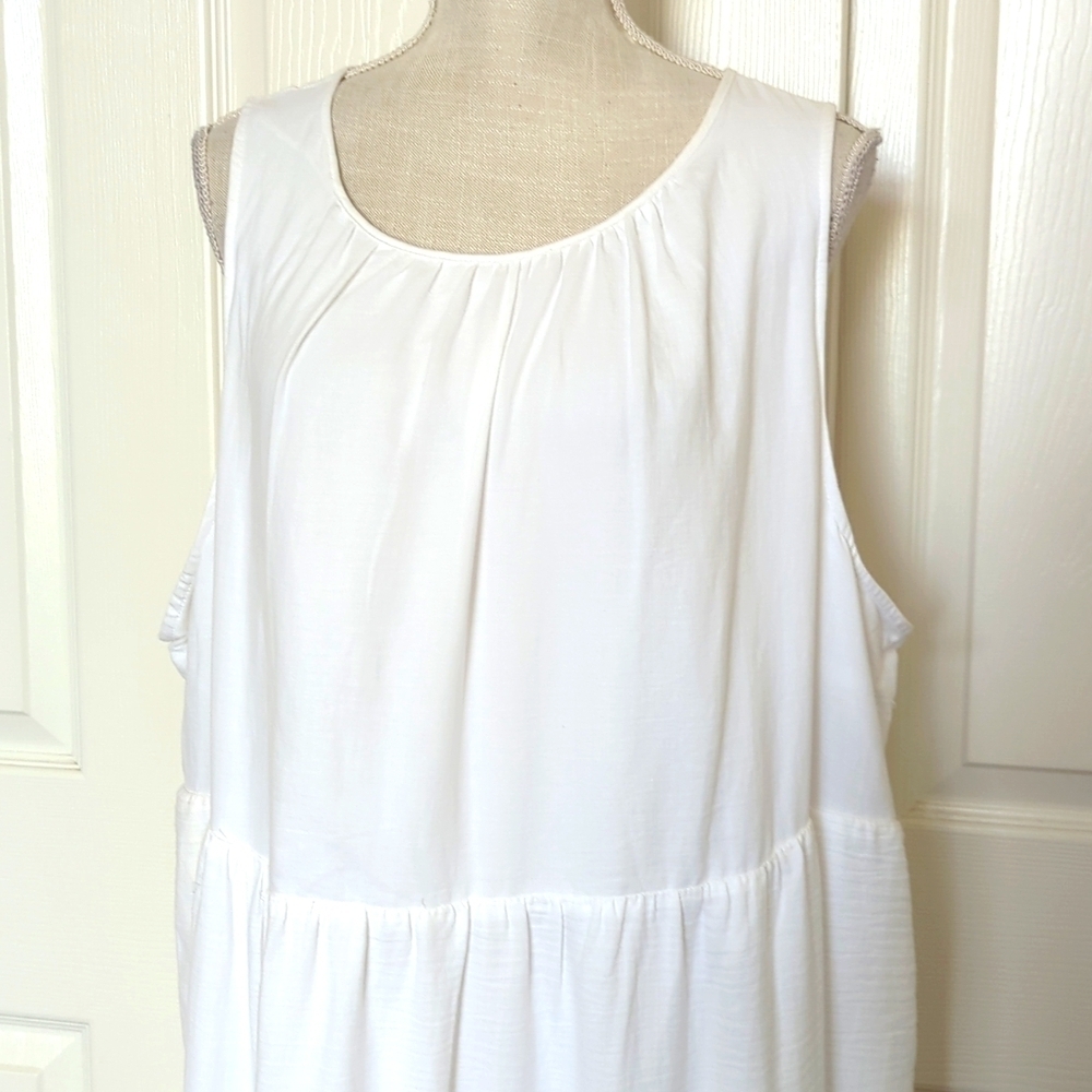 Ava & Viv Colorblock Tiered Maxi Dress - Picture 9 of 9